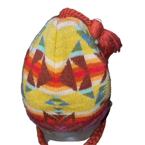 Southwest Knit Ski Beanie Hat - Picture 5 of 10